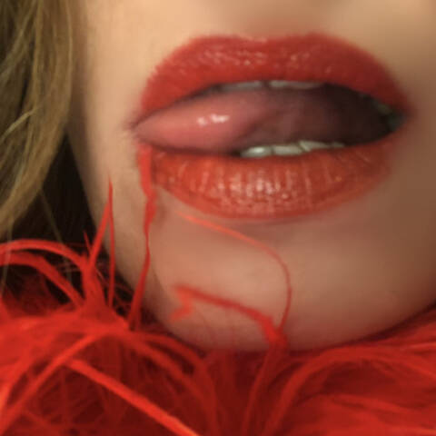Sexy bocca e lingua